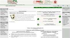 Desktop Screenshot of consultapsi.psygnos.net